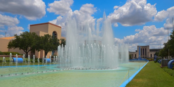 Under any fountain array could be water damaged control panels in a vault. It's usually not a matter of if, but when.
