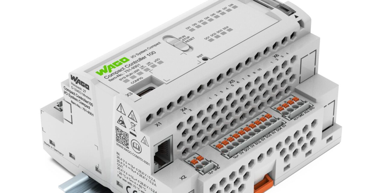 PLC News: Compact Controller 100 from WAGO